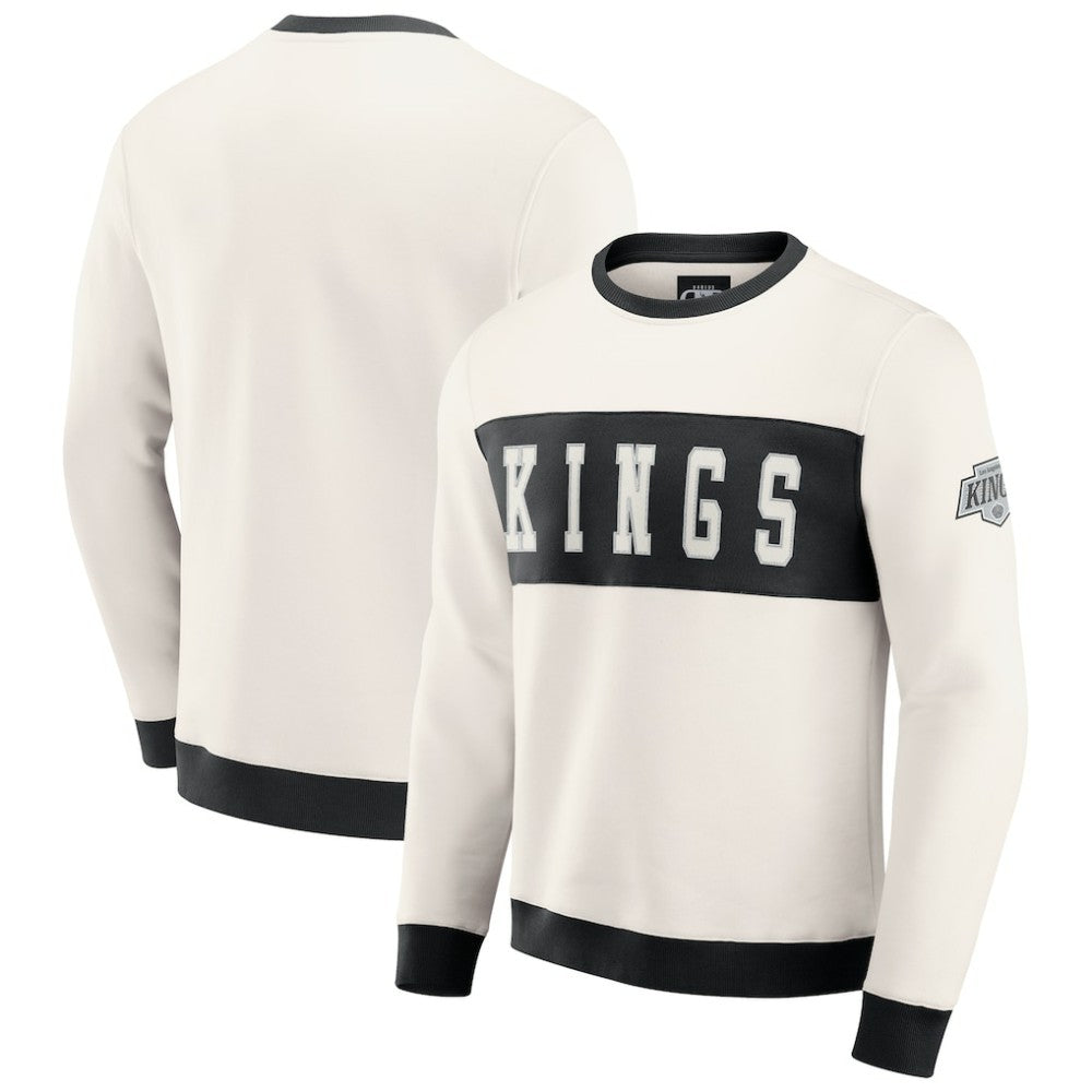 Los Angeles Kings Darius Rucker Collection by Fanatics Colorblock Pullover Sweatshirt - NHL Sweatshirts