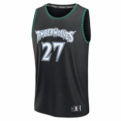 Black Rudy Gobert Minnesota Timberwolves Fastbreak Jersey | NBA