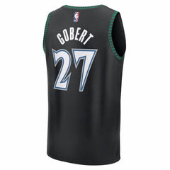 Black Rudy Gobert Minnesota Timberwolves Fastbreak Jersey | NBA