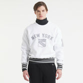 New York Rangers Todd Snyder by Fanatics Relaxed Canadian Fleece Crew - NHL
