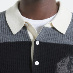 Chicago Blackhawks Todd Snyder by Fanatics Cashmere Rugby Sweater - NHL