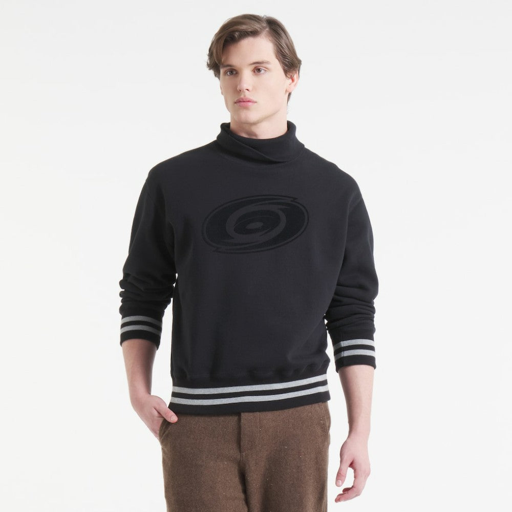 Carolina Hurricanes Todd Snyder by Fanatics Relaxed Canadian Fleece Turtleneck - NHL