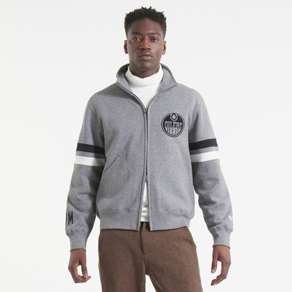 Edmonton Oilers Todd Snyder by Fanatics Full-Zip Fleece - NHL