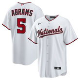 CJ Abrams Washington Nationals Nike Home Replica Jersey - MLB Jerseys