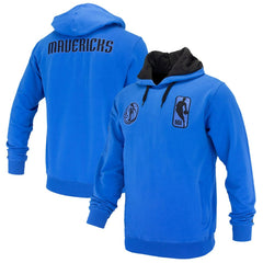 Royal Dallas Mavericks FISLL Unisex Logoman Shadow Collection Pullover Hoodie sale | NBA