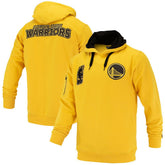 Gold Golden State Warriors FISLL Unisex Logoman Shadow Collection Pullover Hoodie sale | NBA