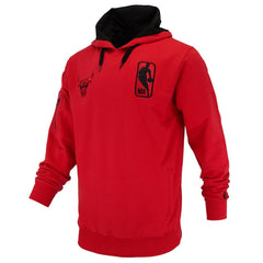 Red Chicago Bulls FISLL Unisex Logoman Shadow Collection Pullover Hoodie | NBA