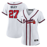 Austin Riley Atlanta Braves Nike Women's Home Replica Jersey - MLB Jerseys
