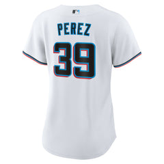 Eury Perez Miami Marlins Nike Women's Home Replica Jersey - MLB Jerseys