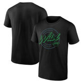 Minnesota Wild Color Block Puck T-Shirt - NHL T-shirts