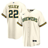 Christian Yelich Milwaukee Brewers Nike Home Replica Jersey - MLB Jerseys