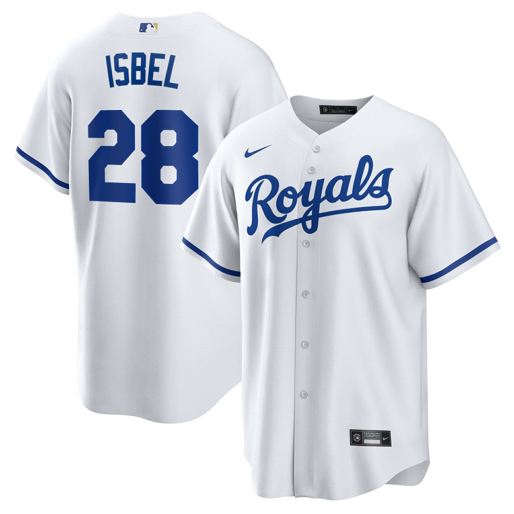 Kyle Isbel Kansas City Royals Nike Home Replica Jersey - MLB Jerseys