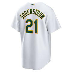 Tyler Soderstrom Athletics Nike Home Replica Jersey - MLB Jerseys