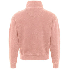 Coral Orlando Magic Sportiqe Unisex Rock & Roll Collection Iggy Cropped Quarter-Zip Pullover | NBA