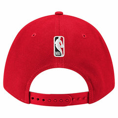 Red Chicago Bulls 9FORTY Stock M-Crown Adjustable Hat | NBA