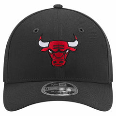 Black Chicago Bulls 9FORTY Stock M-Crown Adjustable Hat | NBA