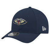 Navy New Orleans Pelicans 9FORTY Stock M-Crown Adjustable Hat | NBA