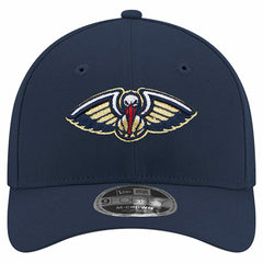 Navy New Orleans Pelicans 9FORTY Stock M-Crown Adjustable Hat | NBA