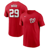 James Wood Washington Nationals Nike Fuse Name & Number T-Shirt - MLB T-shirts