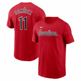 Jose Ramirez Cleveland Guardians Nike Fuse Name & Number T-Shirt - MLB T-shirts