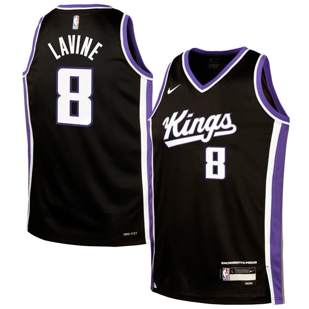 Black Zach LaVine Sacramento Kings Youth Swingman Jersey | NBA