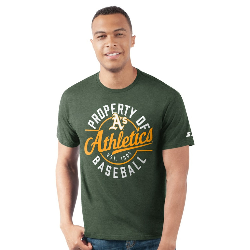 Athletics Starter Prime Time Property Of T-Shirt - MLB T-shirts
