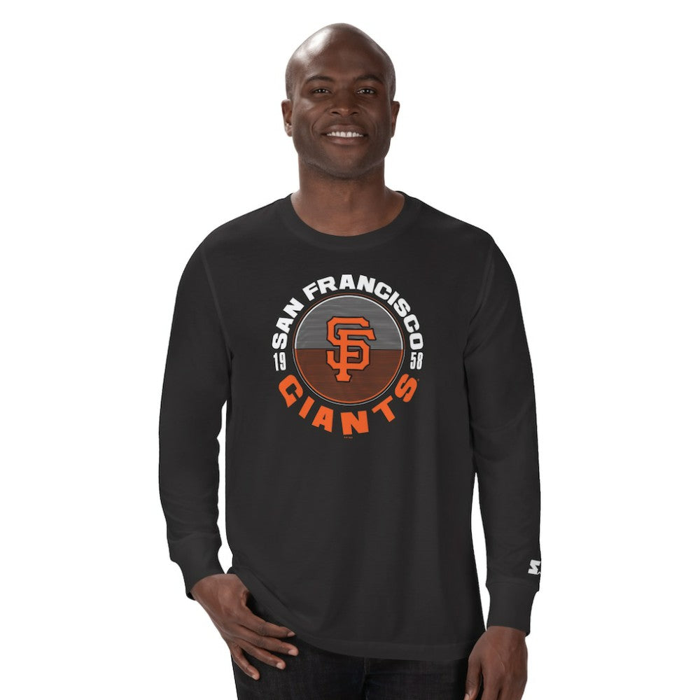 San Francisco Giants Starter Halftime Long Sleeve T-Shirt - MLB T-shirts