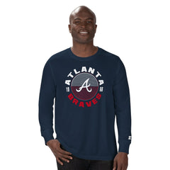 Atlanta Braves Starter Halftime Long Sleeve T-Shirt - MLB T-shirts