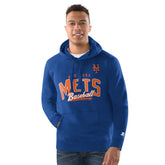 New York Mets Starter Classic Pullover Hoodie - MLB Hoodies