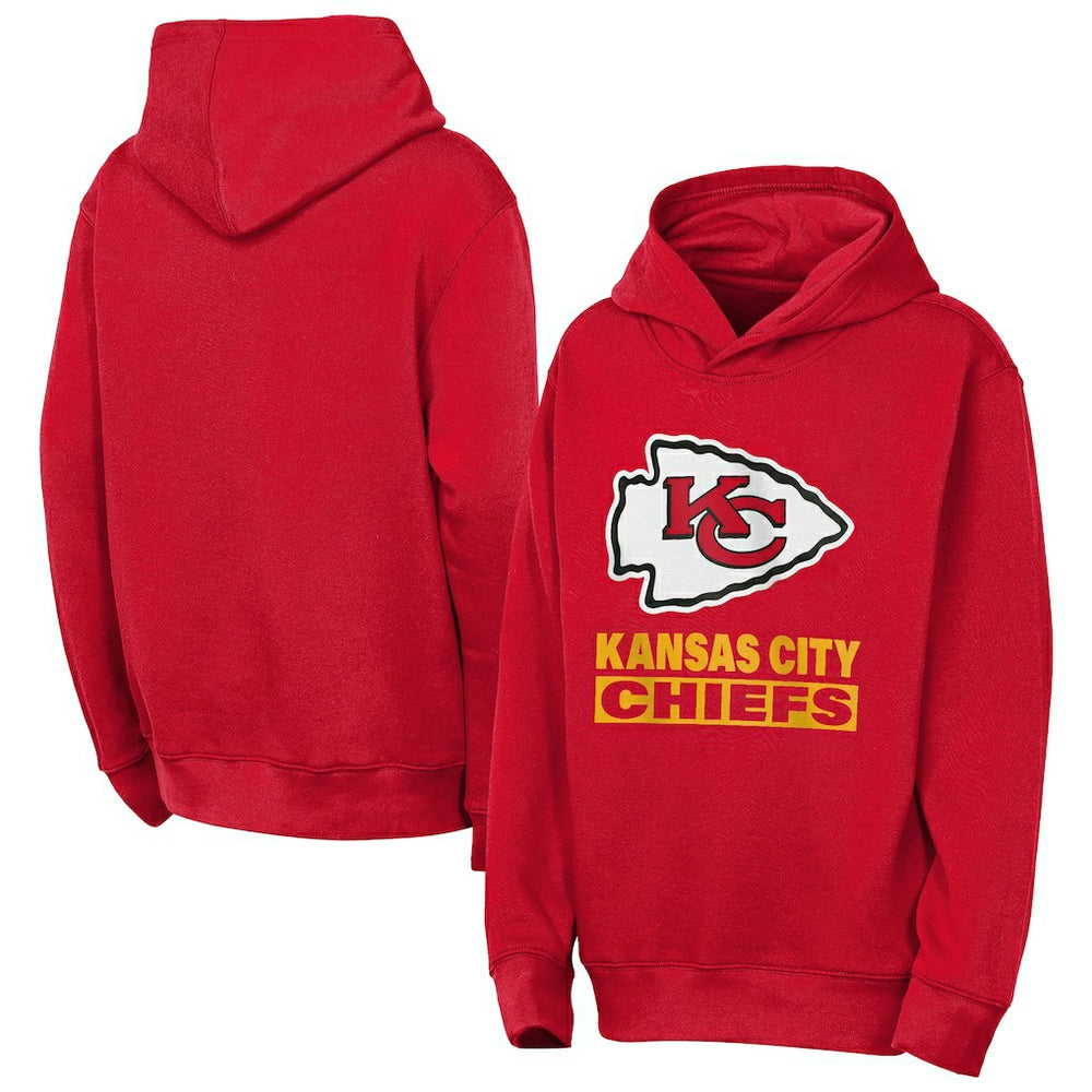 Kansas City Chiefs Outerstuff Youth Back to Basics Hoodie | NFL On sale