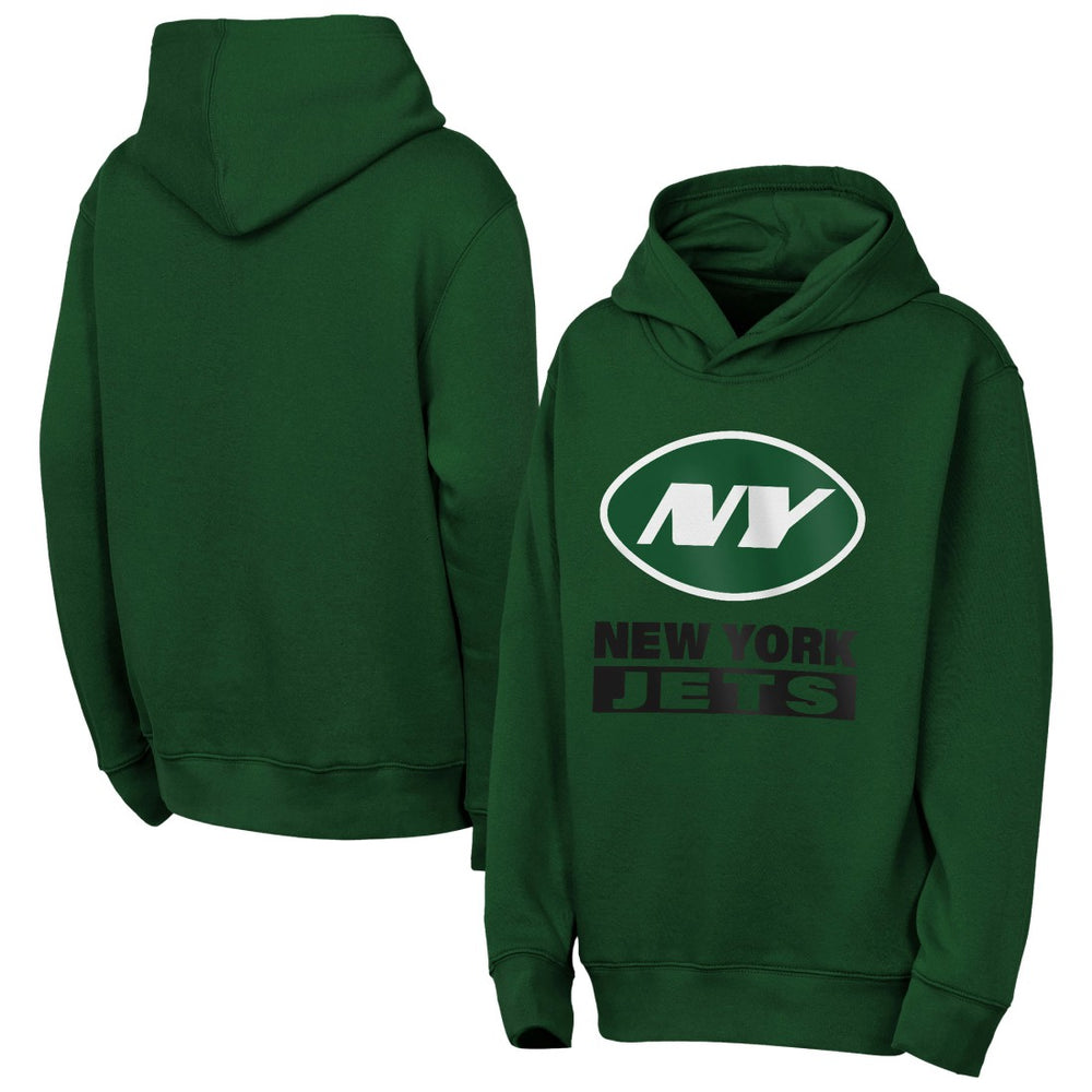 New York Jets Outerstuff Youth Back to Basics Hoodie | NFL Sale