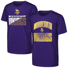 Minnesota Vikings Outerstuff Youth Never Quit 2-Pack T-Shirt Set | NFL On sale