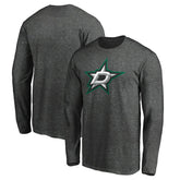 Dallas Stars Fanatics Logo Long Sleeve T-Shirt - NHL T-shirts