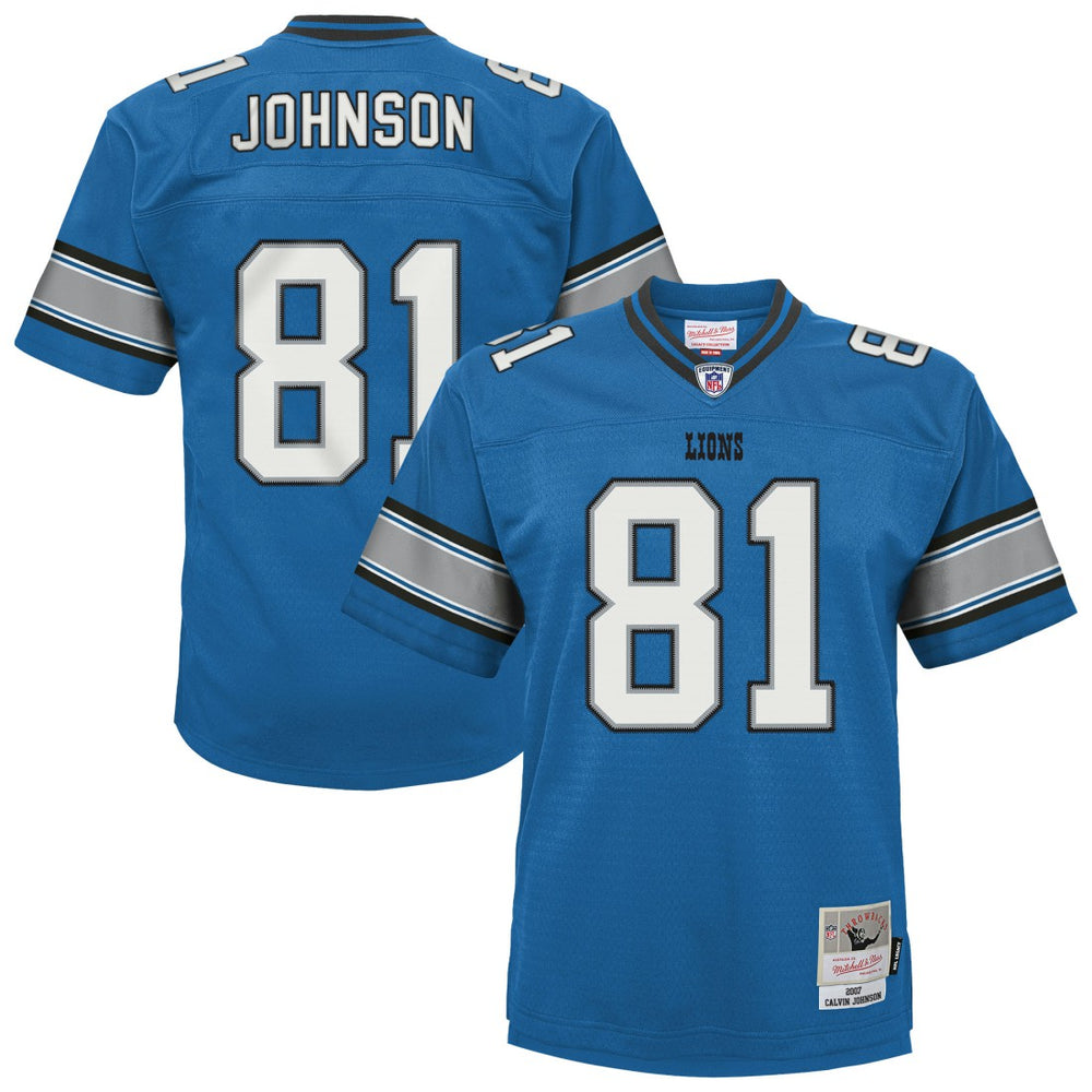 Detroit Lions Calvin Johnson Youth Legacy Replica Jersey | NFL Hot