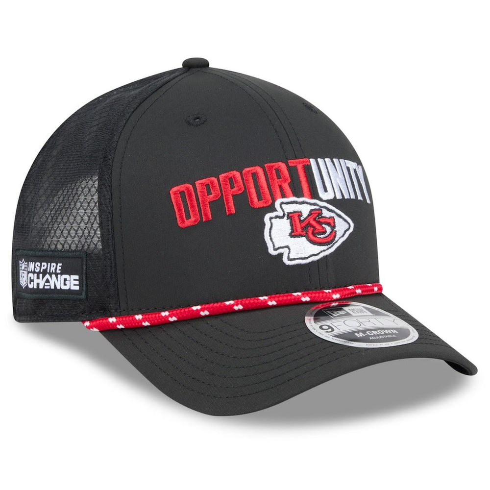 Kansas City Chiefs 2025 Inspire Change 9FORTY M-Crown Adjustable Hat | NFL Discount