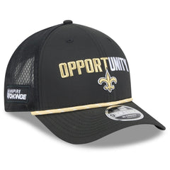 New Orleans Saints 2025 Inspire Change 9FORTY M-Crown Adjustable Hat | NFL Outlet