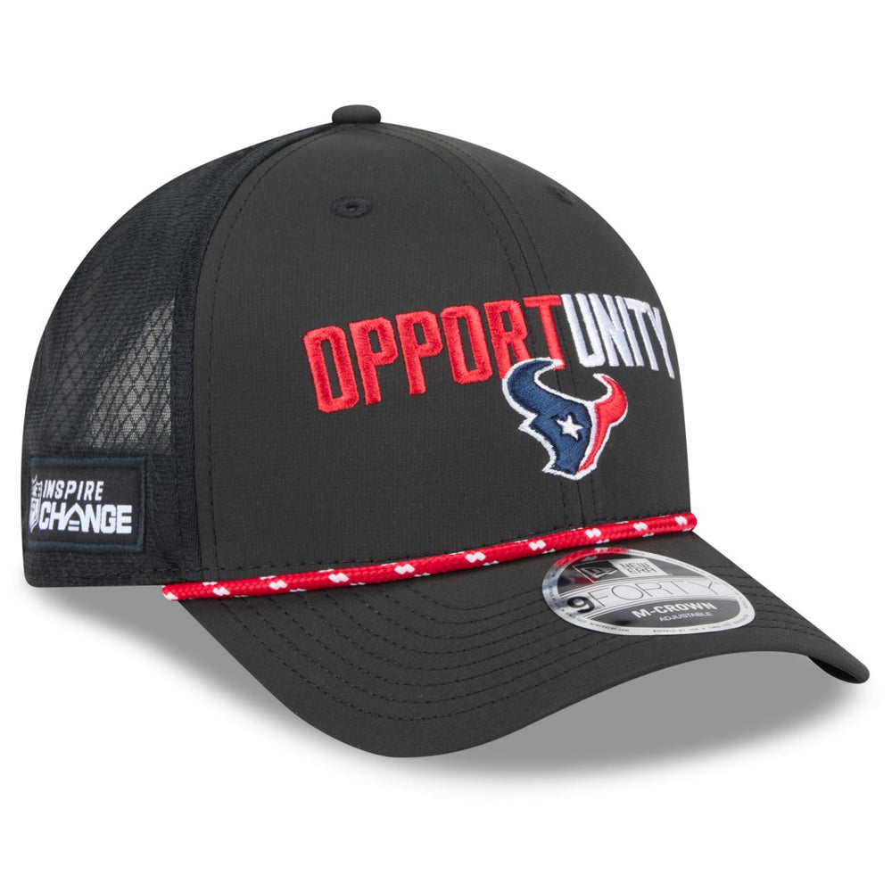 Houston Texans 2025 Inspire Change 9FORTY M-Crown Adjustable Hat | NFL Outlet