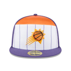 White/Purple Phoenix Suns 2025 NBA Tip Off Split Panel 59FIFTY Fitted Hat | NBA