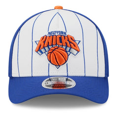 White/Blue New York Knicks 2025 NBA Tip Off M-Crown A-Frame 9FORTY Adjustable Hat | NBA