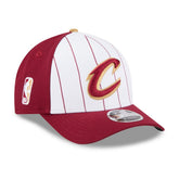 White/Wine Cleveland Cavaliers 2025 NBA Tip Off M-Crown A-Frame 9FORTY Adjustable Hat sale | NBA