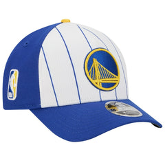 White/Royal Golden State Warriors 2025 NBA Tip Off M-Crown A-Frame 9FORTY Adjustable Hat sale | NBA