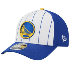 White/Royal Golden State Warriors 2025 NBA Tip Off M-Crown A-Frame 9FORTY Adjustable Hat sale | NBA