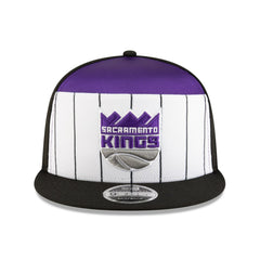 White/Black Sacramento Kings 2025 NBA Tip Off Split Panel 9FIFTY Snapback Hat | NBA
