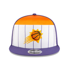 White/Purple Phoenix Suns 2025 NBA Tip Off Split Panel 9FIFTY Snapback Hat | NBA