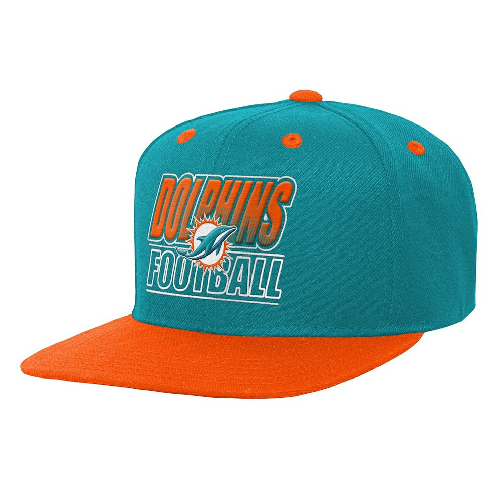 Miami Dolphins Outerstuff Youth Team Gradient Deadstock Snapback Hat | NFL Hot