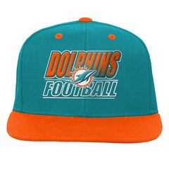 Miami Dolphins Outerstuff Youth Team Gradient Deadstock Snapback Hat | NFL Hot