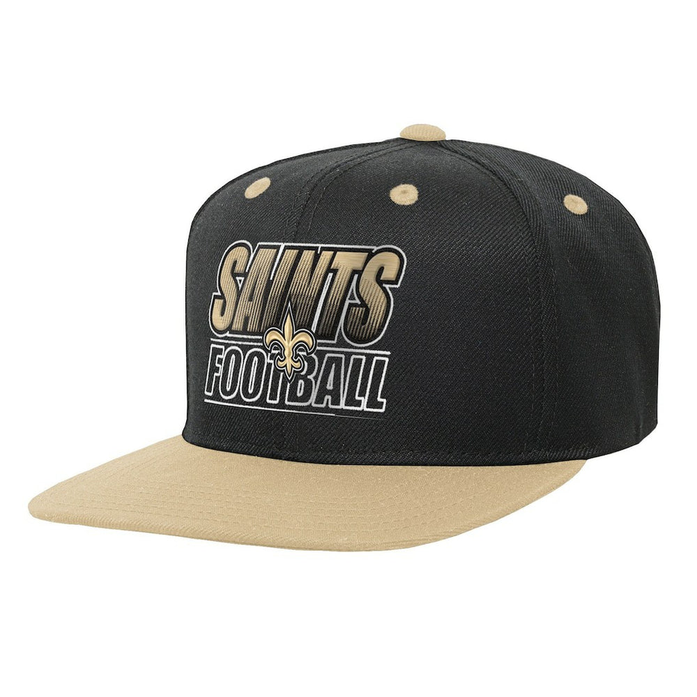 New Orleans Saints Outerstuff Youth Team Gradient Deadstock Snapback Hat | NFL Hot