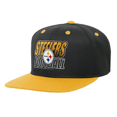 Pittsburgh Steelers Outerstuff Youth Team Gradient Deadstock Snapback Hat | NFL Outlet