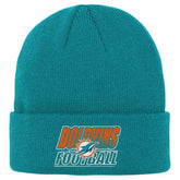 Miami Dolphins Outerstuff Youth Team Gradient Cuffed Knit Hat | NFL On sale