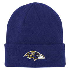 Baltimore Ravens Outerstuff Youth Team Gradient Cuffed Knit Hat | NFL Discount